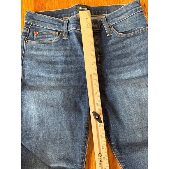 Hudson Natalie Super Skinny Jeans Size 26 Blue Denim Womens Jeans - Picture 13 of 14